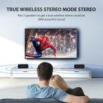 Portable 40W Bluetooth Speaker with Enhanced Bass