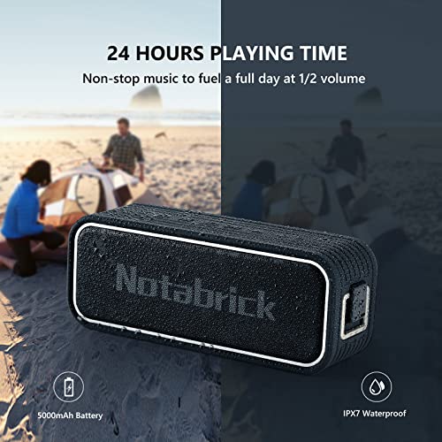 Portable 40W Bluetooth Speaker with Enhanced Bass