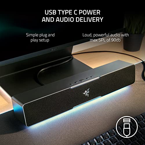 Razer Leviathan V2 X - Gaming Soundbar, Bluetooth 5.0