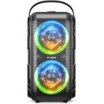 Powerful 80W Bluetooth Speaker - LED Lights, 24H Playtime