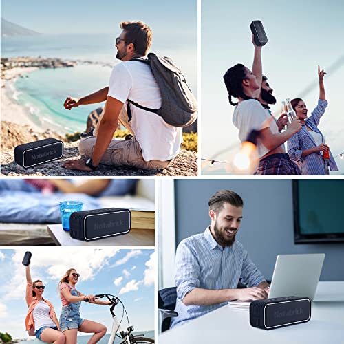 Portable 40W Bluetooth Speaker with Enhanced Bass