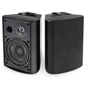Herdio Outdoor Bluetooth Speakers - 5.25" 200W, Wall Mount