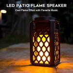 Waterproof Flame Atmosphere Bluetooth Speaker, 10W Stereo - Gifts
