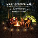 SZGMJIA Flame Torch Atmosphere Portable Bluetooth Speaker