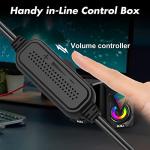 RGB LED Gaming Speakers for PC, Laptop, Cellphone, Monitor