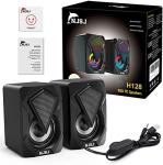 RGB LED Gaming Speakers for PC, Laptop, Cellphone, Monitor