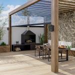 Outdoor Weatherproof Mini Box Speakers - Black (2 pcs)