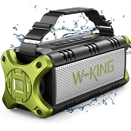 W-KING Bluetooth Speakers, 50W Portable Outdoor Speaker
