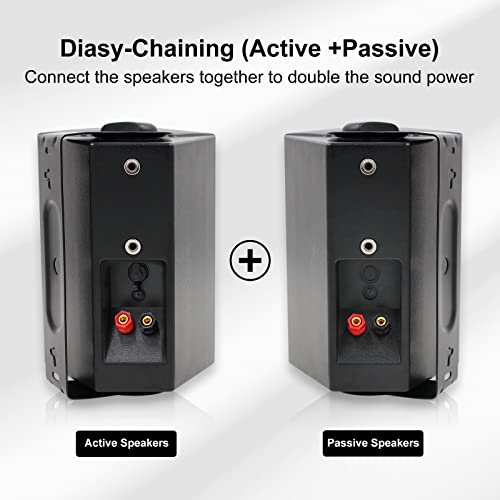 Herdio Waterproof Bluetooth Speakers for Home Garden Patio