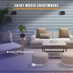 Weatherproof Wall Speakers - Black, Outdoor, 3 Inch