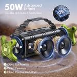 W-KING Bluetooth Speakers, 50W Portable Outdoor Speaker