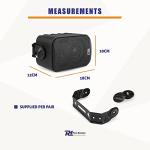 Weatherproof Wall Speakers - Black, Outdoor, 3 Inch