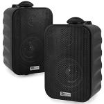 Weatherproof Wall Speakers - Black, Outdoor, 3 Inch