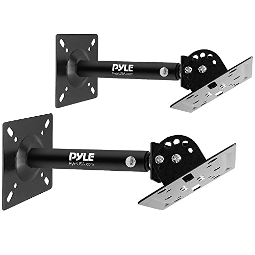 Adjustable Swivel Tilt Speaker Mounts for Surround Sound