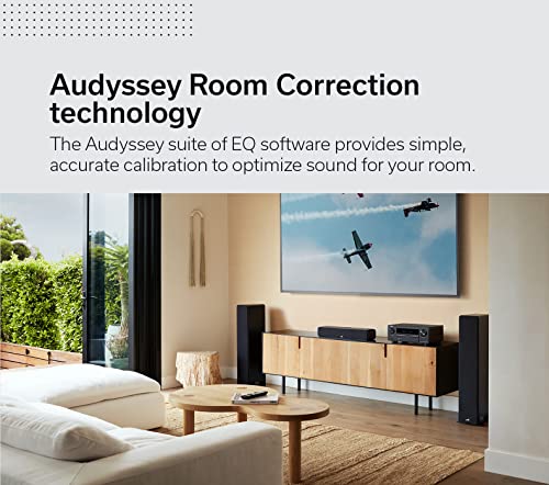 Denon 8K AV Receiver with Dolby Atmos, Alexa & Bluetooth