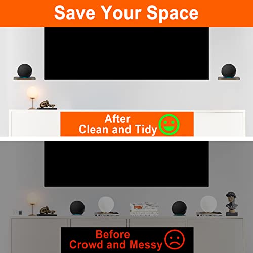 Universal Wall Mount Speaker Shelf for Various Brands