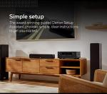 Denon 8K AV Receiver with Dolby Atmos, Alexa & Bluetooth