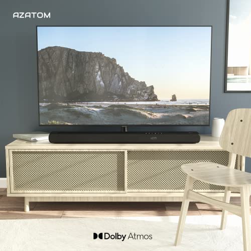 Elite Dolby Atmos Soundbar: High Resolution Surround Sound