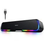 Gaming RGB Bluetooth Speakers for Desktop - Compact
