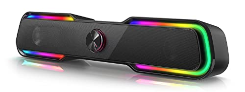 Bazivve Bluetooth PC Gaming Speakers, USB Powered