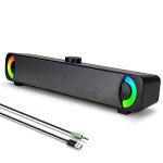 RGB USB Desktop Soundbar for Desktop Laptop