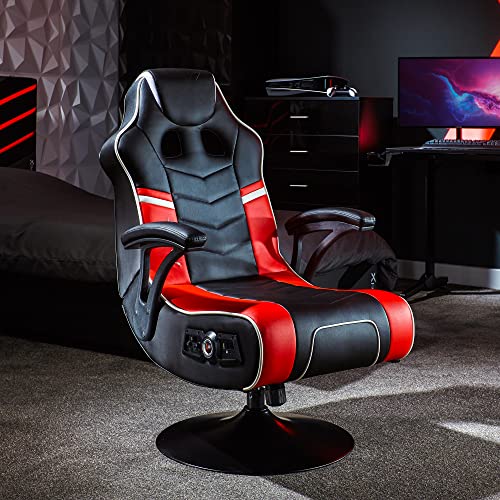 Foldable Gaming Chair with Speakers and Subwoofer