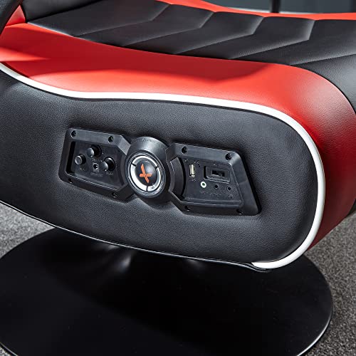 Foldable Gaming Chair with Speakers and Subwoofer