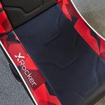 X-Rocker Hermes 2.0 Floor Rocker Speaker Chair - Racing Red