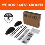 Adjustable Speaker Stands with Cable Management – Pair