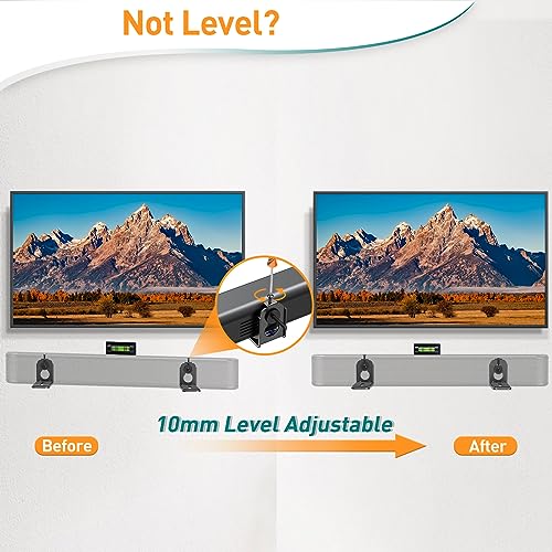 Universal Soundbar Mount for Bose, Samsung, JBL, Sonos