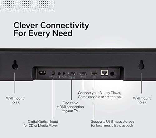 Denon Home 550 Compact Sound Bar: Enhanced TV Experience