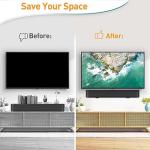 Universal Soundbar Mount for Bose, Samsung, JBL, Sonos