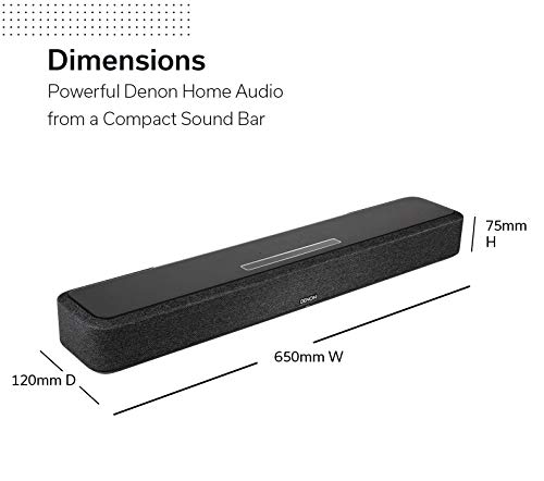 Denon Home 550 Compact Sound Bar: Enhanced TV Experience