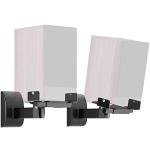 BONTEC Universal Speaker Wall Mount Bracket, Tilt & Swivel