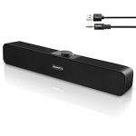 USB Powered 6W Stereo Soundbar for Desktop