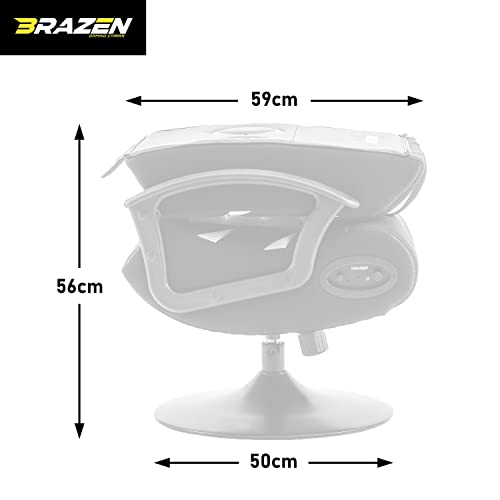 BraZen Fusion 2.1 Bluetooth Gaming Chair for Kids