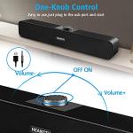 USB Powered 6W Stereo Soundbar for Desktop