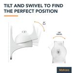 Tilt & Swivel Wall Mount Speaker Stands