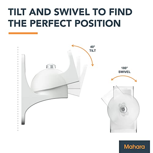 Tilt & Swivel Wall Mount Speaker Stands