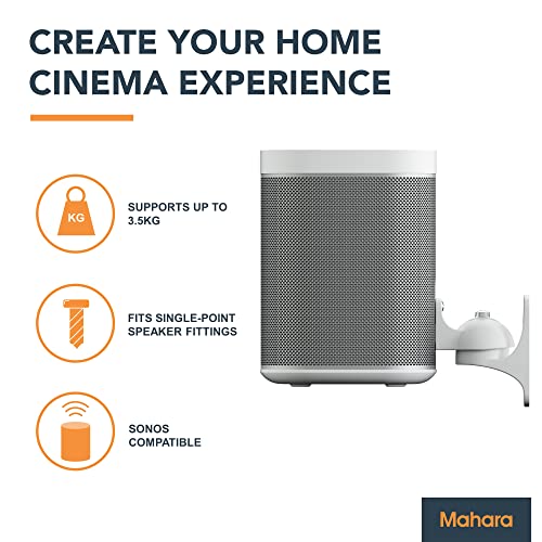 Tilt & Swivel Wall Mount Speaker Stands