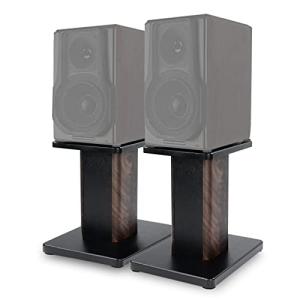Wood Speaker Stands, 11.81 inch, 1 Pair