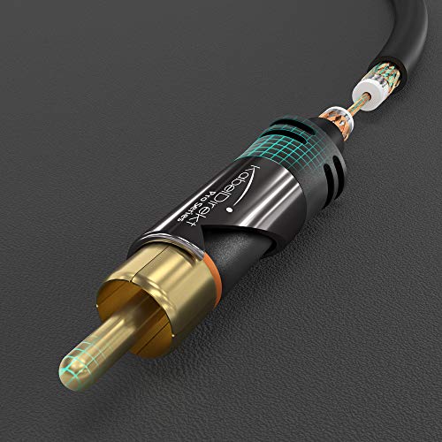 Unleash the Power of Audio Precision with KabelDirekt – 3.0m – RCA/Phono Subwoofer Lead Cable