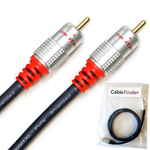 1 RCA Male to Male Audio/Video Coaxial Cable 15 m