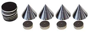 Unlock the Power of Clarity with Dynavox Sub Watt Absorbers: Chrome Set of 4
