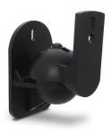 Black Universal Speaker Wall Brackets Mounts 5 pcs