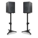 Adjustable Height Speaker Stands for Satellite Speakers