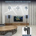 Adjustable Height Speaker Stands for Satellite Speakers