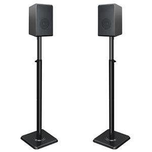 Adjustable Height Speaker Stands for Satellites (Pair)