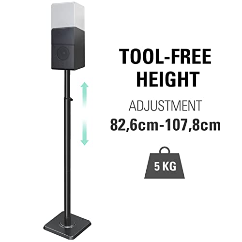 Adjustable Height Speaker Stands for Satellites (Pair)