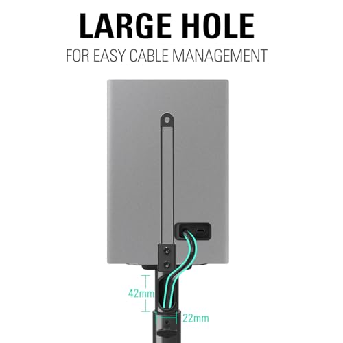 Adjustable Height Speaker Stands for Satellites (Pair)